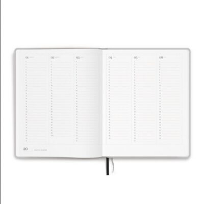 Alternative view of Tinne+Mia | Agenda A5+ Sin fecha - Sky Grey
