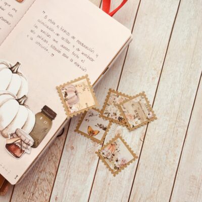 Sellos de papel para journaling epoca favorita