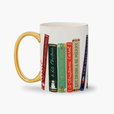 Rifle Paper Co. | Taza de porcelana - Festive Book Club - Imagen 2