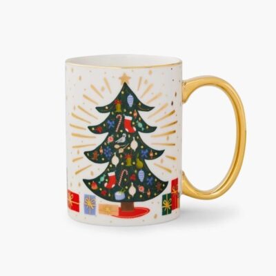 Rifle Paper Co. | Taza de Porcelana - Holiday Tree