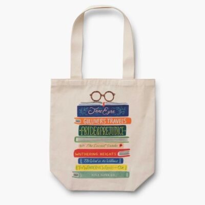 Rifle Paper Co. | Tote Bag - Book Club