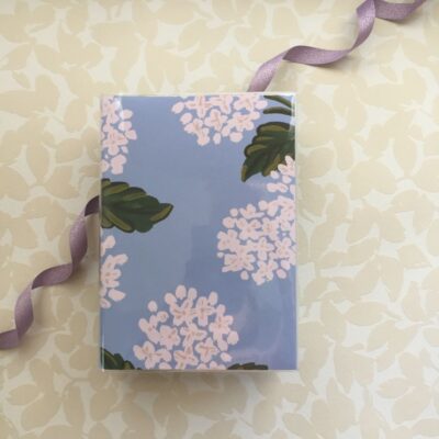 Midori | Cuaderno Codex (Gordito/día Página) con Cubierta Rifle Paper Co. - Hydrangea
