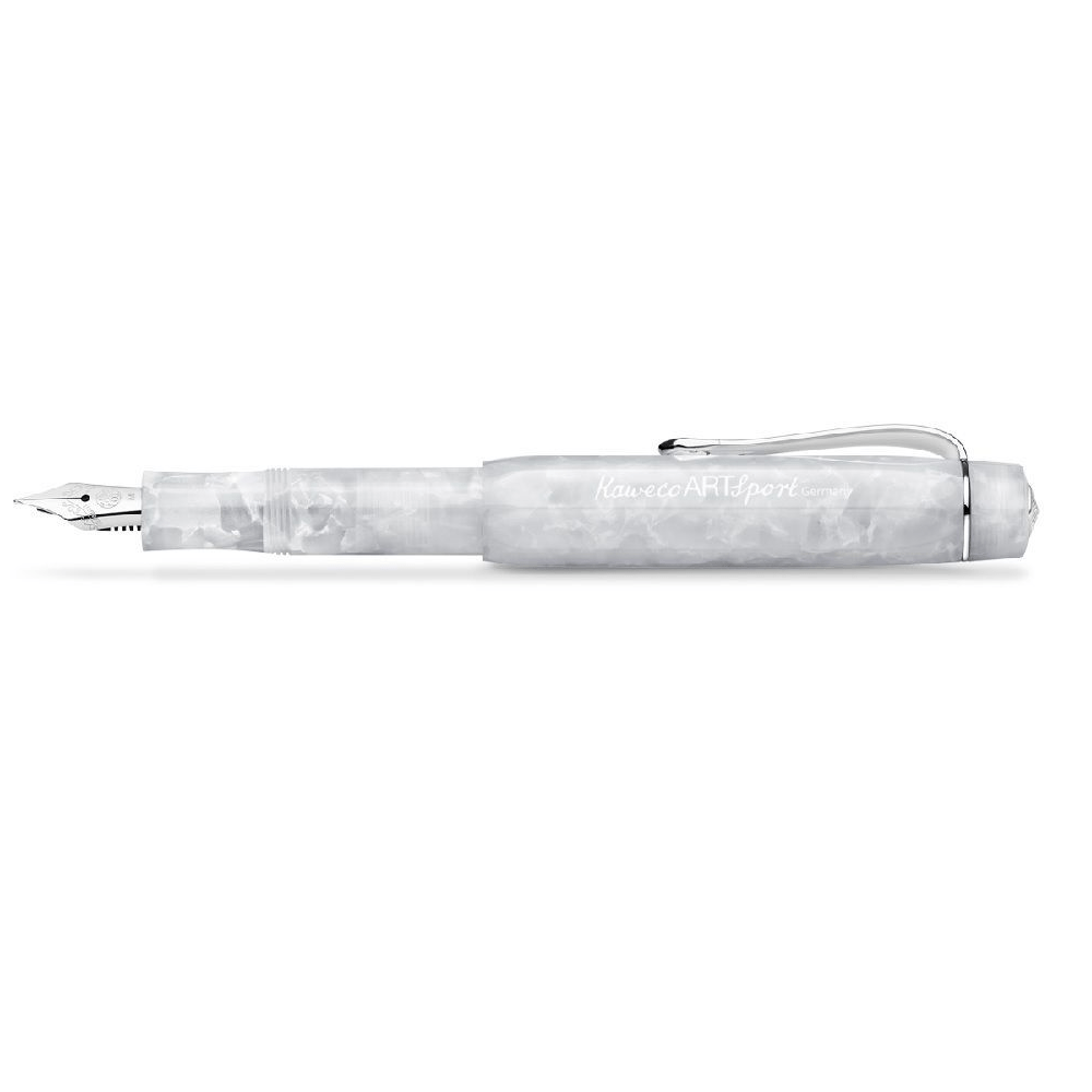 Kaweco | Pluma Estilográfica - ART SPORT - Mineral White - Plumín M
