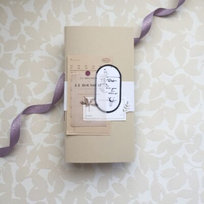 Trece Ideas | Journal Kraft con Fajín 2