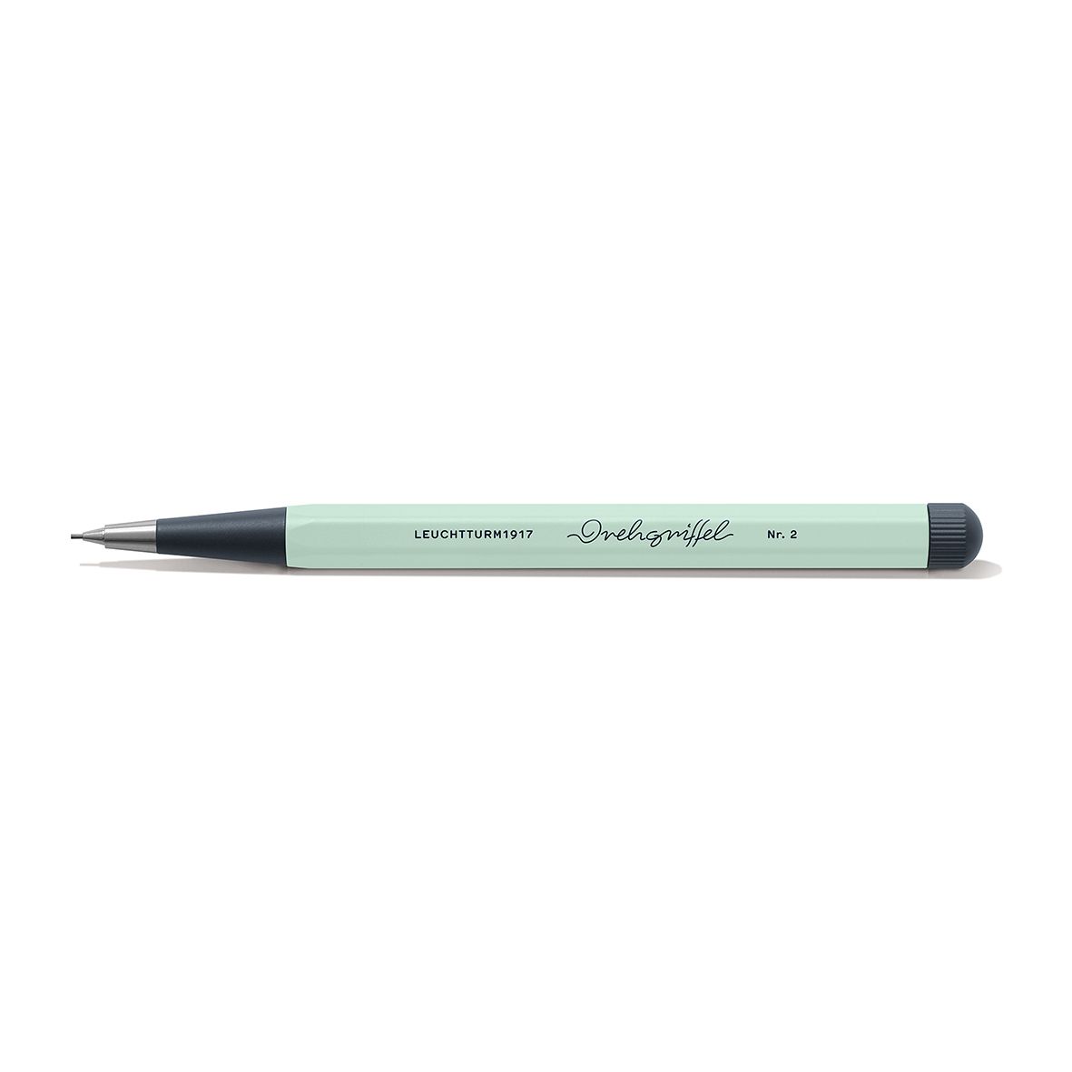Leuchtturm | Portaminas Drehgriffel Nr.2 – Natural Verde Menta