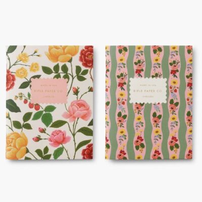 Rifle Paper Co. | Set de 2 Cuadernos de Bolsillo - Roses - Imagen 2