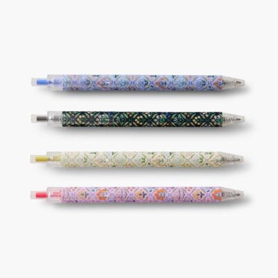 Rifle Paper Co. | Set de 4 Bolígrafos de Gel - Estee