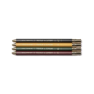 Alternative view of Tools to Liveby | Bolígrafo de madera - Green