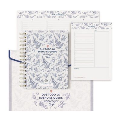 Alternative view of The Great Moustache | Cuaderno A5 - Blue Vintage Reedition