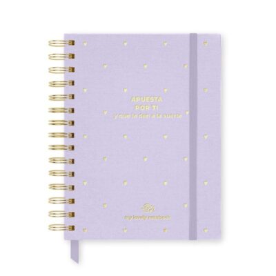 The Great Moustache | Cuaderno Entelado A5 - Apuesta por ti y que le den a la suerte