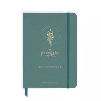 The Great Moustache | Cuaderno Entelado A5 - Blue Quiérete