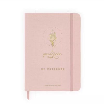 The Great Moustache | Cuaderno Entelado A5 - Pink Quiérete