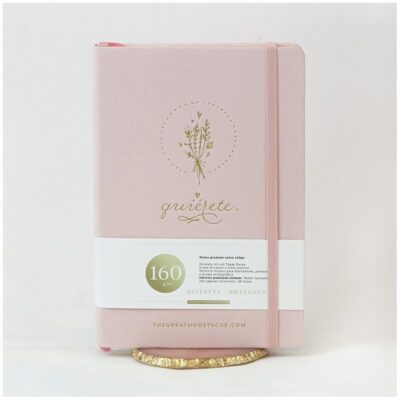 The Great Moustache | Cuaderno Entelado A5 - Pink Quiérete - Imagen 2