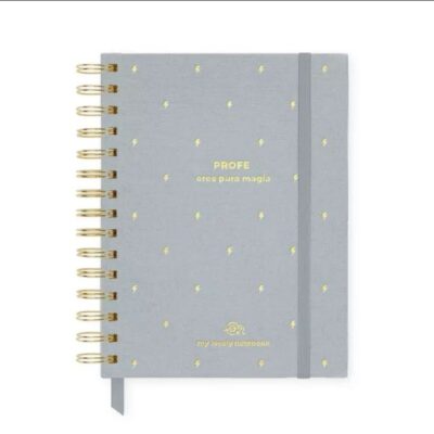 The Great Moustache | Cuaderno Entelado A5 - Profe eres pura magia