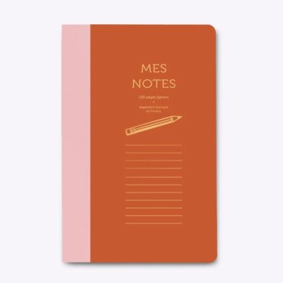 Les Editions du Paon | Libreta - Rose et Rouille