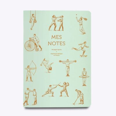 Les Editions du Paon | Libreta - Sportifs