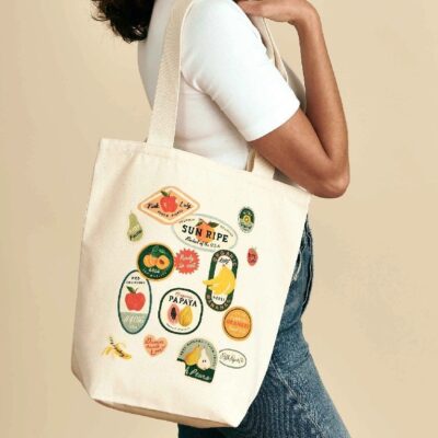 Rifle Paper Co. | Tote Bag - Fruit Stand - Imagen 2