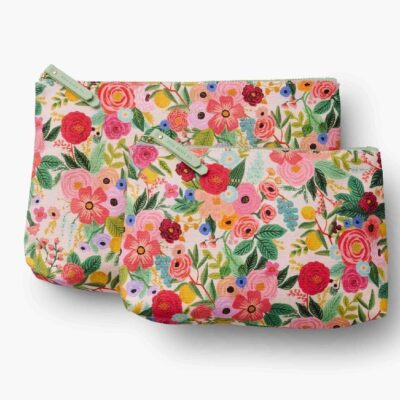 Rifle Paper Co | Set de 2 Estuches/Neceseres - Garden Party