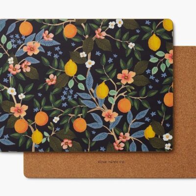 Rifle Paper Co | Set de 4 manteles Individuales - Citrus Grove - Imagen 2
