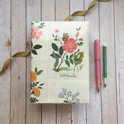 Midori | Cuaderno Codex (Gordito/día Página) con Cubierta Rifle Paper Co. - Botanical