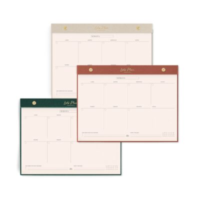 Alternative view of The Great Moustache | Notepad Semanal - Let´s plan - Beige Arena