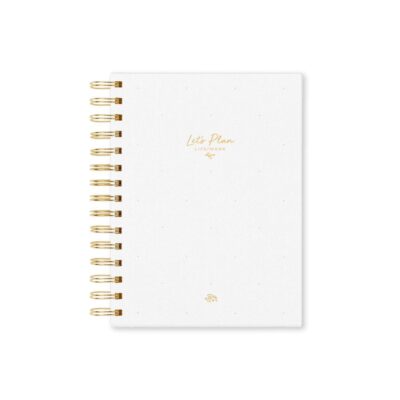 The Great Moustache | Planner Life/Work - Let´s plan - Pure White