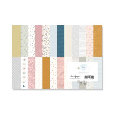 Lora Bailora | Paper pad 24 papeles estampados a una cara 15,2x20,3 cm - HELLO