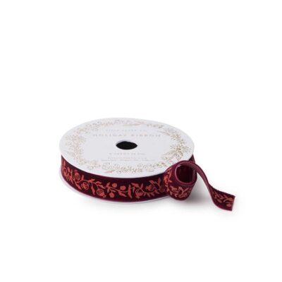 Rifle Paper Co. | Cinta de Navidad - Pomegranate Velvet - Imagen 2
