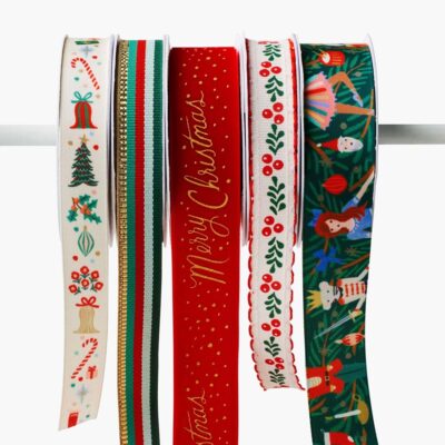 Rifle Paper Co. | Set 5 Cintas de Navidad - Holiday - Imagen 2