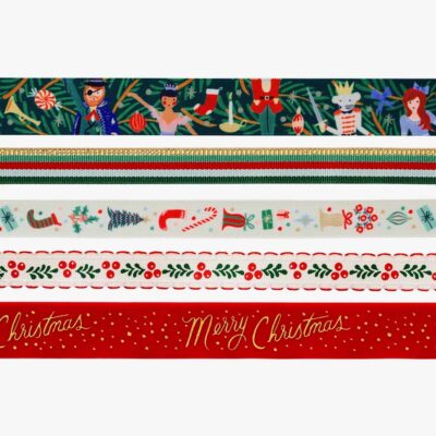 Rifle Paper Co. | Set 5 Cintas de Navidad - Holiday - Imagen 3