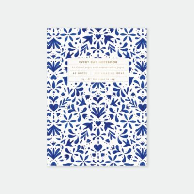 All the ways to say | Notebook A5 - Blue Swallows