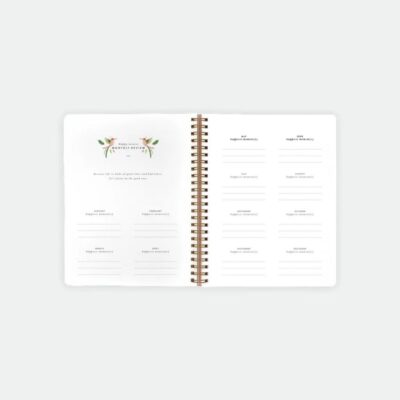 All the ways to say | Planificador Mensual Green jungle - Imagen 6