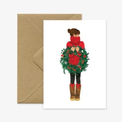 All the ways to say | Tarjeta Winter Girl Crown