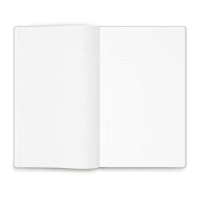 Tinne+Mia | Cuaderno con cubierta y cierre Japonés - Coral Feathers - Imagen 2