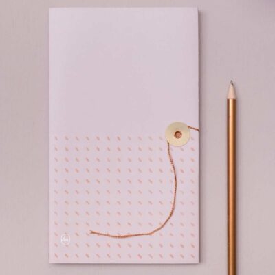 Tinne+Mia | Cuaderno con cubierta y cierre Japonés - Lilac Dash - Imagen 2