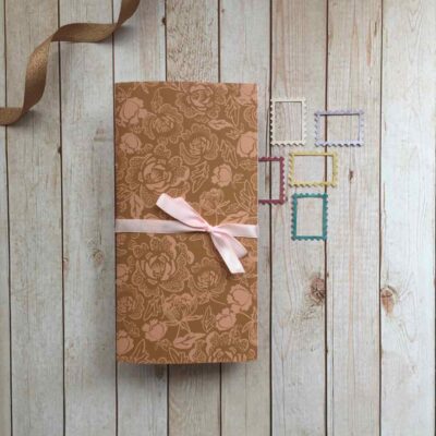 Journal Artesanal Rosa Canela