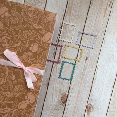 Journal Artesanal Rosa Canela