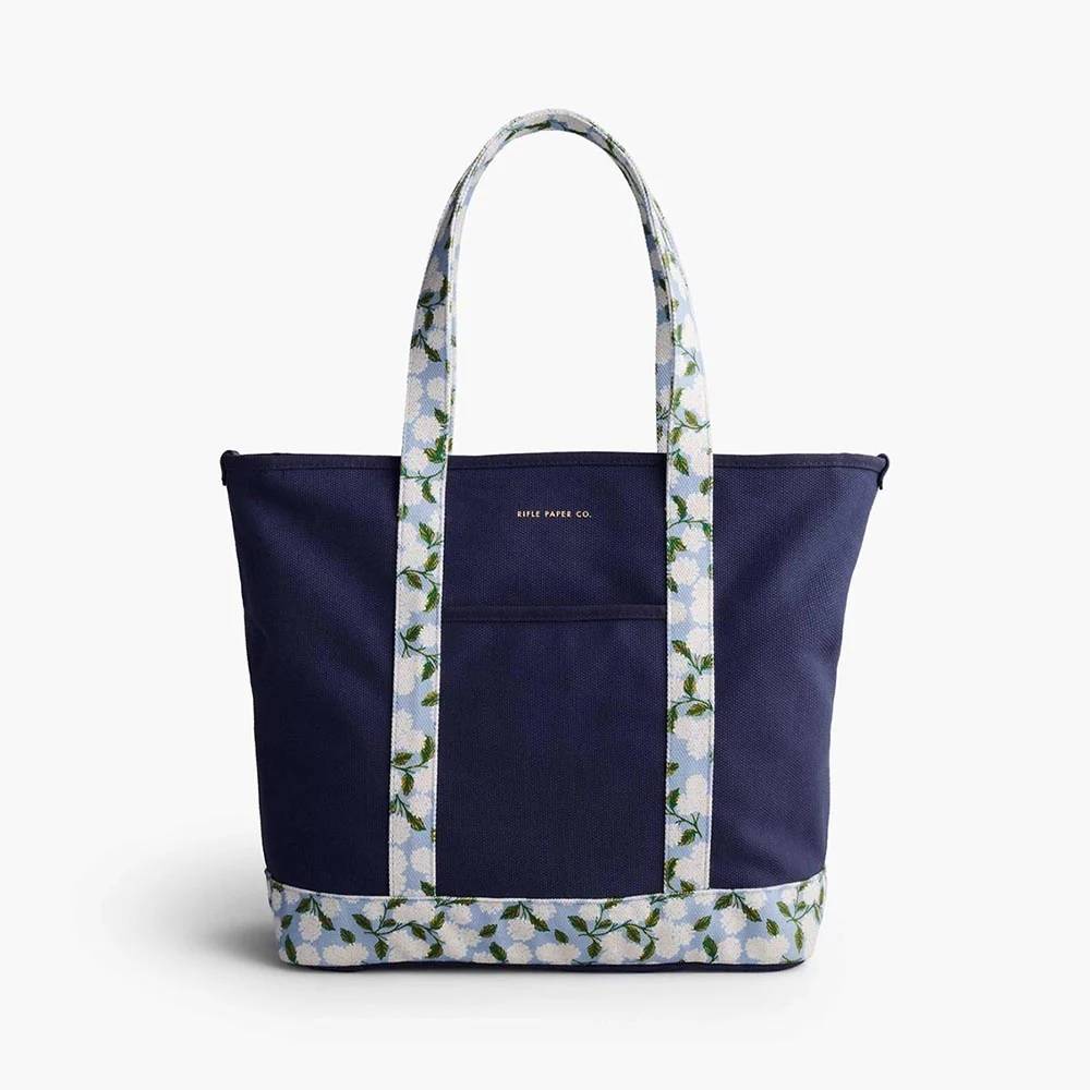 Rifle Paper Co. | Bolso de Lona o Tote - Hydrangea