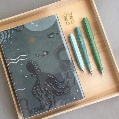 Midori | Cuaderno Codex (Gordito/día Página) con Cubierta Rifle Paper Co. - Sirenas - Imagen 2