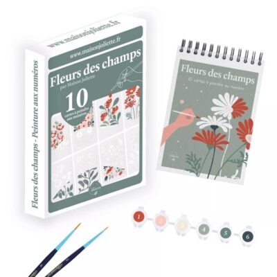 Maison Joliette | Kit de Pintura por números - Flores Silvestres