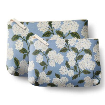 Rifle Paper Co | Set de 2 Estuches/Neceseres - Hydrangea