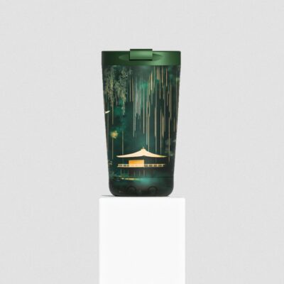 Alternative view of IZY Bottles B.V. | Taza Térmica - 350ml - Bamboo Glow