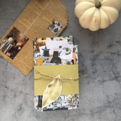 Alternative view of Trece ideas | Pack Paper Goodies - Otoño Místico