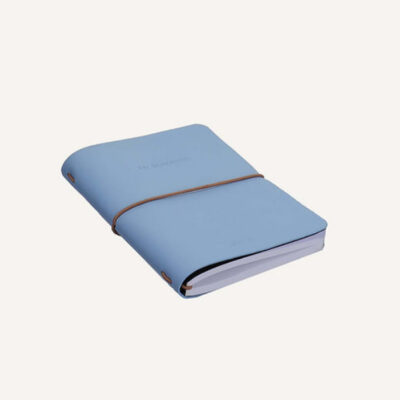 Alternative view of Monk & Anna | Cuaderno con cubierta de piel vegana - M - Blue Sky