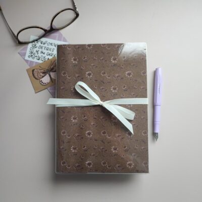 Midori | Cuaderno Codex (368 pag./día Página) con Cubierta Margaritas
