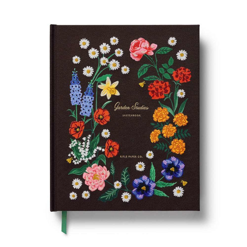 Rifle Paper Co. | Cuaderno de bocetos bordado Garden Study