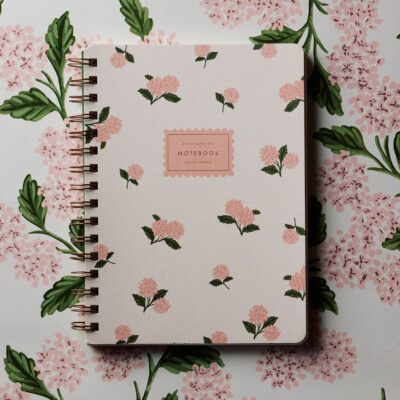 Rifle Paper Co. | Cuaderno de anillas - Pink Hydrangea