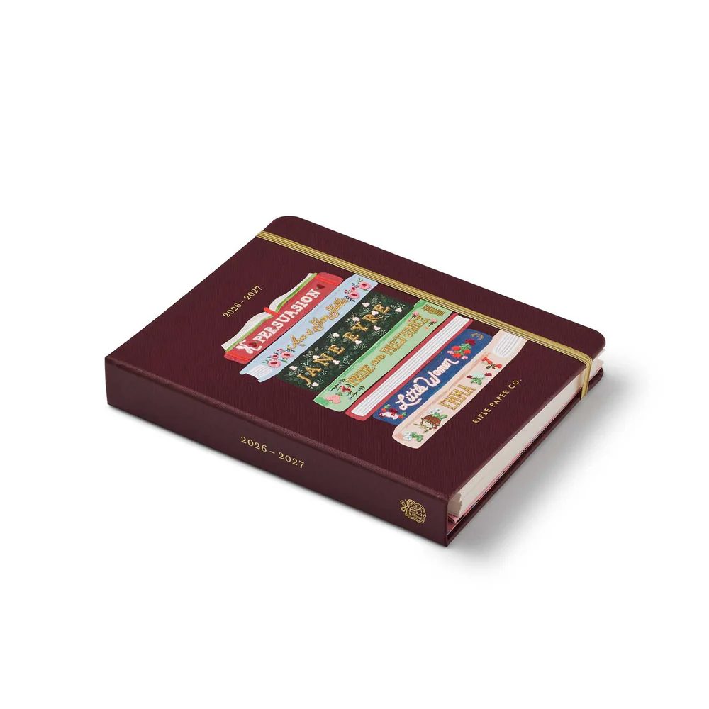 Rifle Paper Co | Agenda 17 meses - 2026-2027 - Ladies Night Book Club