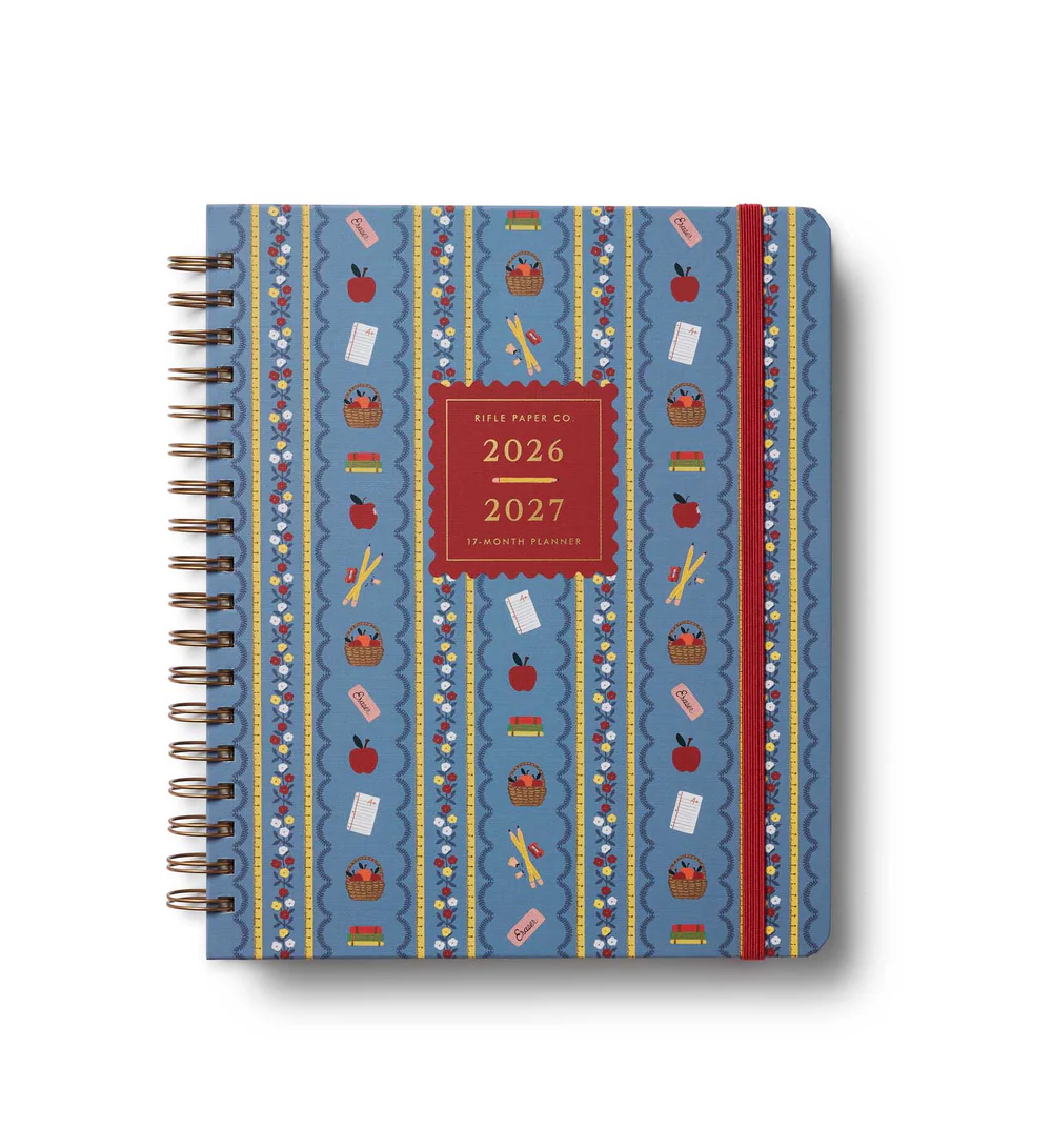 Rifle Paper Co | Agenda 17 meses - 2026-2027 - Schoolhouse