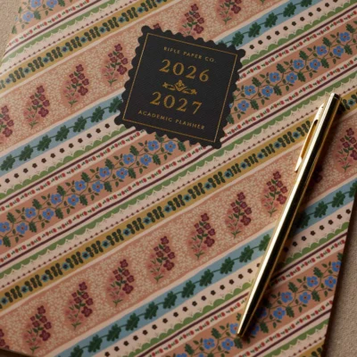 Rifle Paper Co | Planificador mensual (Académico) - 2026-2027- Paisley - Imagen 2